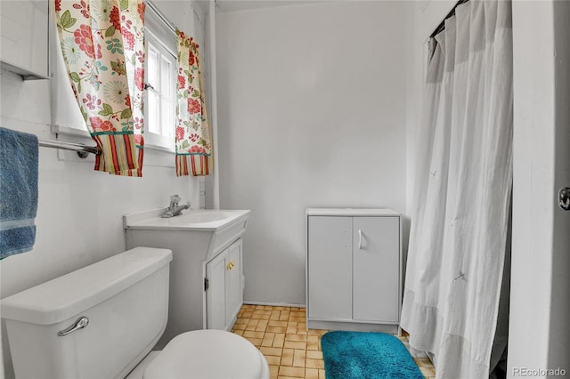 350 Tower Hill Cir, Golden, CO 80401 - full bath with vanity and stone finish floors