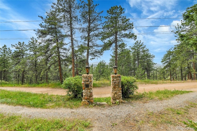 350 Tower Hill Cir, Golden, CO 80401 - community sign with a forest view