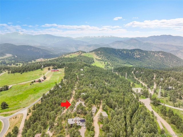 350 Tower Hill Cir, Golden, CO 80401 - aerial view of a mountainous background