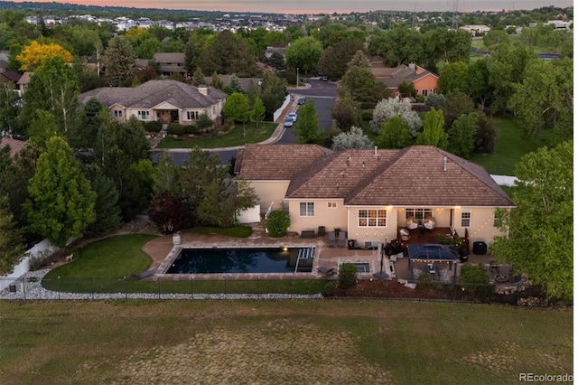 5653 Yank St, Arvada, CO 80002 - aerial view of property and surrounding area