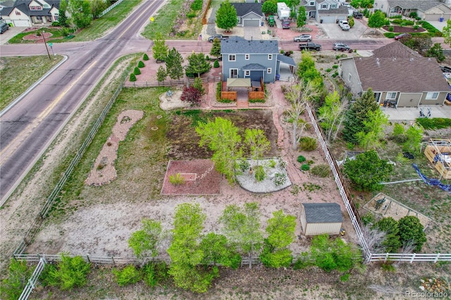 8417 Tibbs Rd, Peyton, CO 80831 - aerial perspective of suburban area