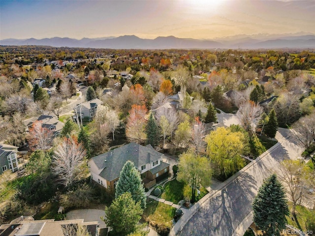 2464 Ginny Way, Lafayette, CO 80026 - view of property location featuring a mountain backdrop and nearby suburban area