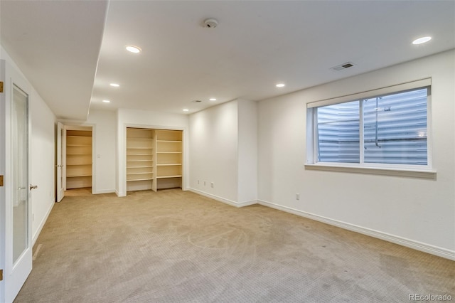 2464 Ginny Way, Lafayette, CO 80026 - unfurnished bedroom with baseboards, light colored carpet, recessed lighting, and a closet