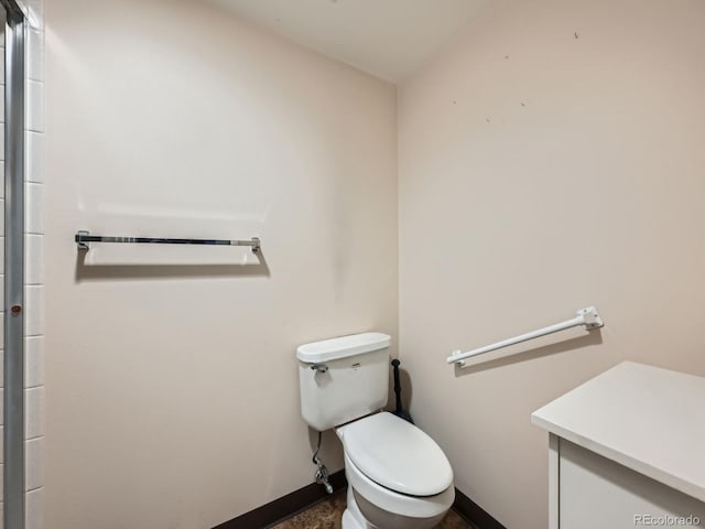 bathroom with toilet