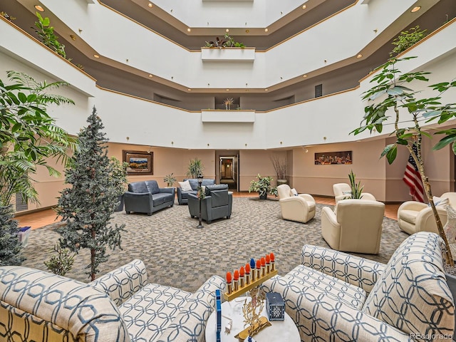 view of community lobby