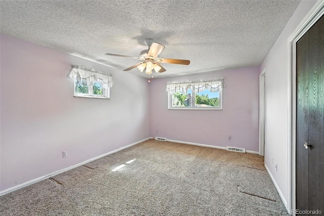 802 Altair Dr, Littleton, CO 80124 - unfurnished bedroom with carpet, a closet, a textured ceiling, and ceiling fan