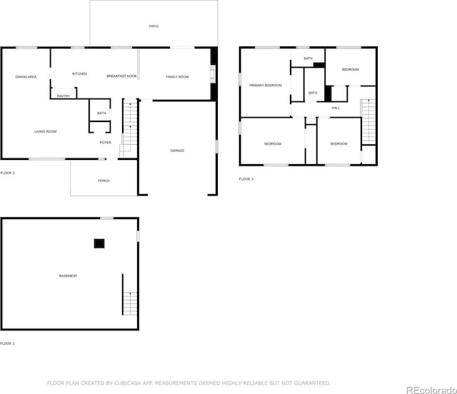 802 Altair Dr, Littleton, CO 80124 - view of property floor plan