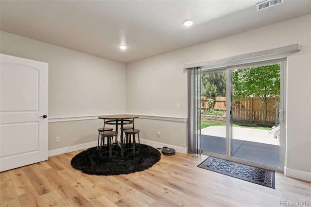 3125 Brunner Blvd, Johnstown, CO 80534 - dining room with wood finished floors and recessed lighting