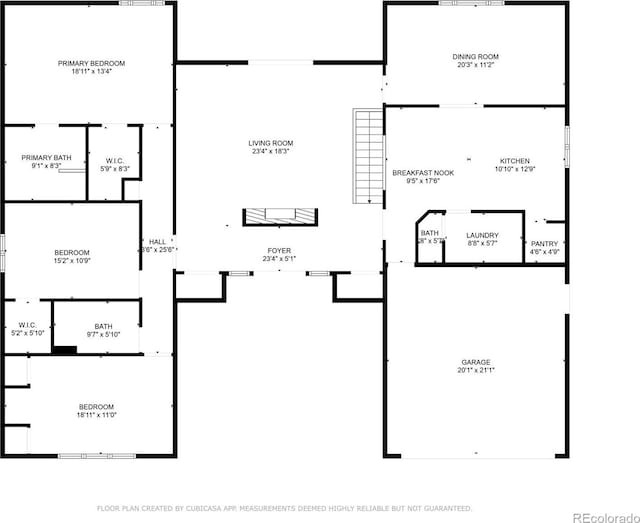 11254 E Colorado Dr, Aurora, CO 80012 - view of home floor plan
