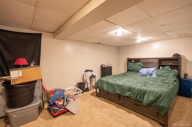 10050 Holland Ct, Broomfield, CO 80021 - carpeted bedroom with a drop ceiling
