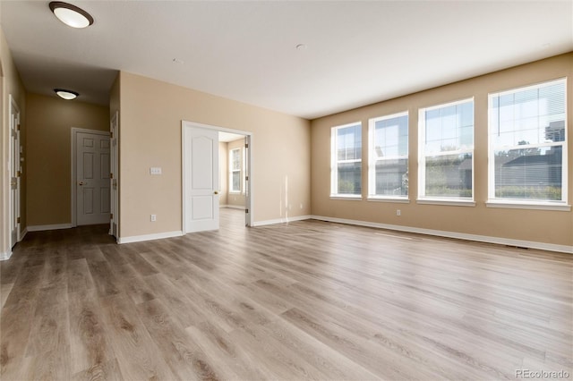 interior space featuring light hardwood / wood-style flooring