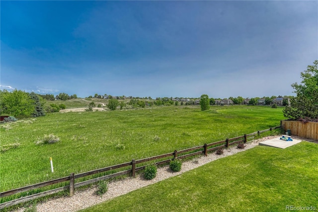 901 Sage Sparrow Cir, Highlands Ranch, CO 80129 - view of yard with a view of rural / pastoral area
