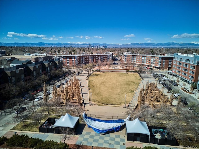 2958 Syracuse St Unit 316, Denver, CO 80238 - drone / aerial view of mountains