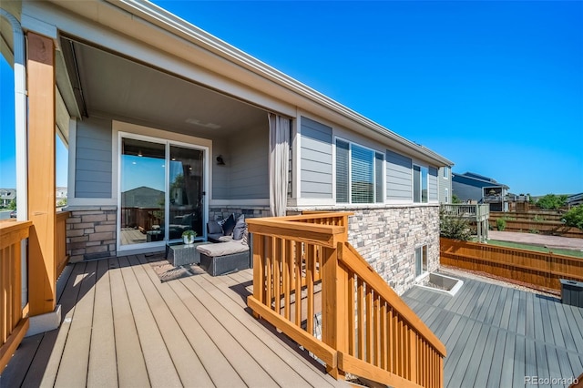 17028 Osage St, Broomfield, CO 80023 - view of wooden terrace