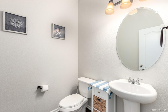2881 Black Canyon Way, Castle Rock, CO 80109 - bathroom with toilet and a sink