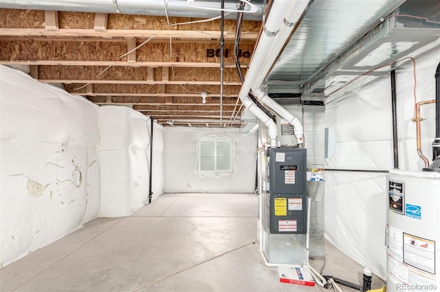 2881 Black Canyon Way, Castle Rock, CO 80109 - unfinished below grade area featuring water heater