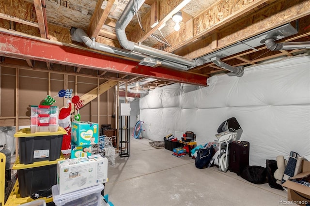 2881 Black Canyon Way, Castle Rock, CO 80109 - view of unfinished basement