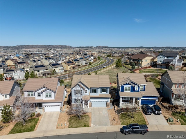 2881 Black Canyon Way, Castle Rock, CO 80109 - aerial view with a residential view