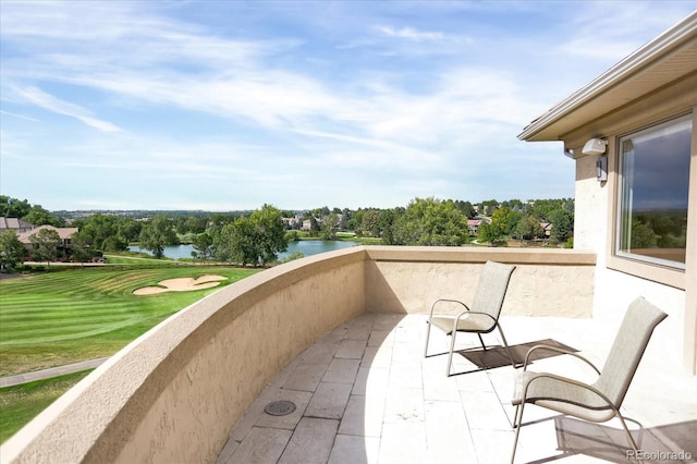2421 Ranch Reserve Rdg, Denver, CO 80234 - balcony featuring a water view