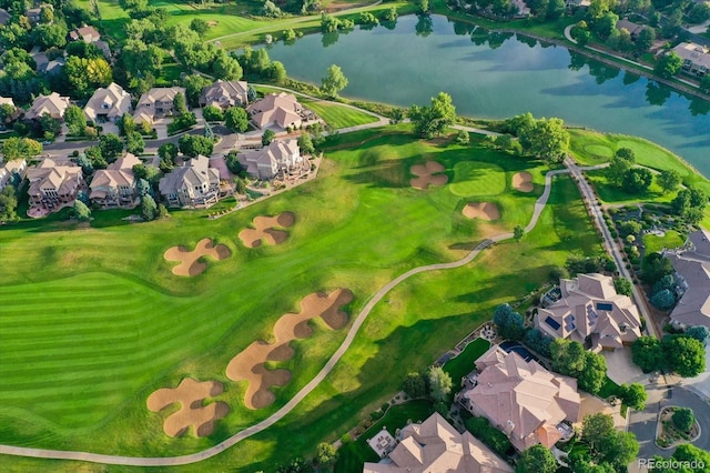 2421 Ranch Reserve Rdg, Denver, CO 80234 - aerial view of property and surrounding area featuring a large body of water and nearby suburban area