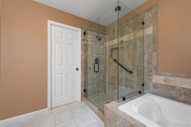 4927 Greenwich Way, Highlands Ranch, CO 80130 - bathroom featuring a bath and a stall shower