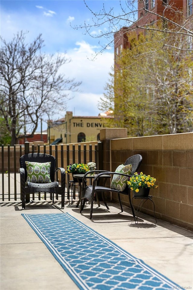 1631 N Emerson St Unit 117, Denver, CO 80218 - view of balcony