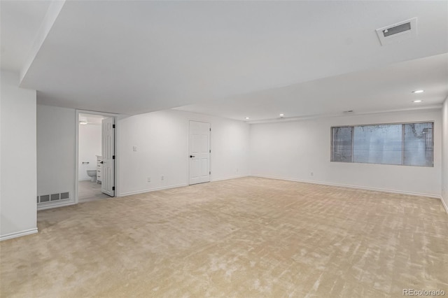 10000 E Yale Ave Unit 58, Denver, CO 80231 - spare room with light carpet and recessed lighting