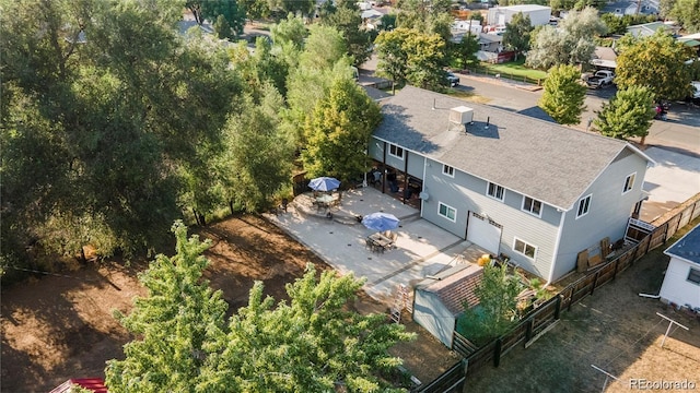 10640 W 46th Ave, Wheat Ridge, CO 80033 - aerial view of property and surrounding area
