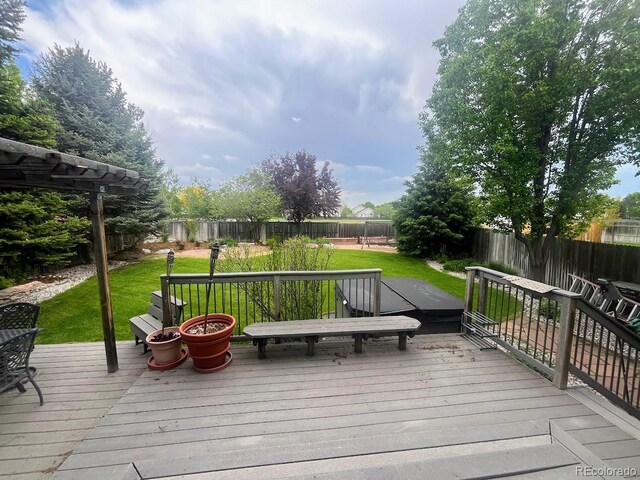 12742 Clermont St, Thornton, CO 80241 - view of deck