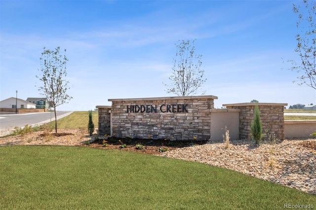 7326 Green River Ave, Frederick, CO 80530 - community sign with a yard