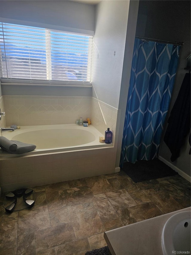 530 Jayton Dr, Colorado Springs, CO 80911 - bathroom with separate shower and tub