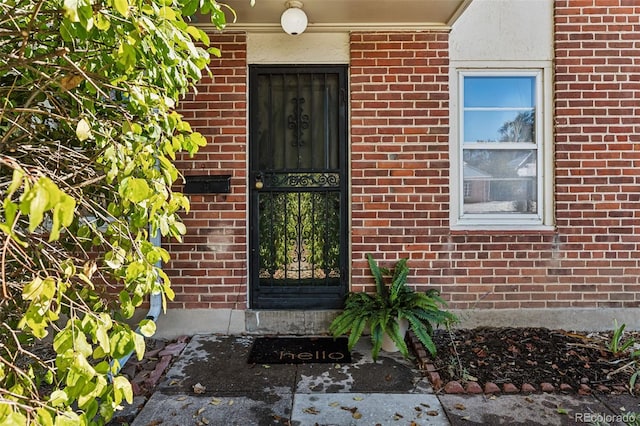 view of entrance to property