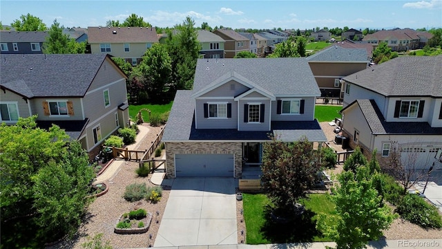 26072 E Fremont Pl, Aurora, CO 80016 - aerial perspective of suburban area