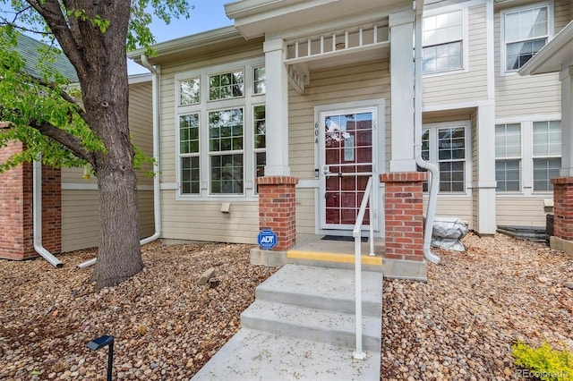 view of entrance to property
