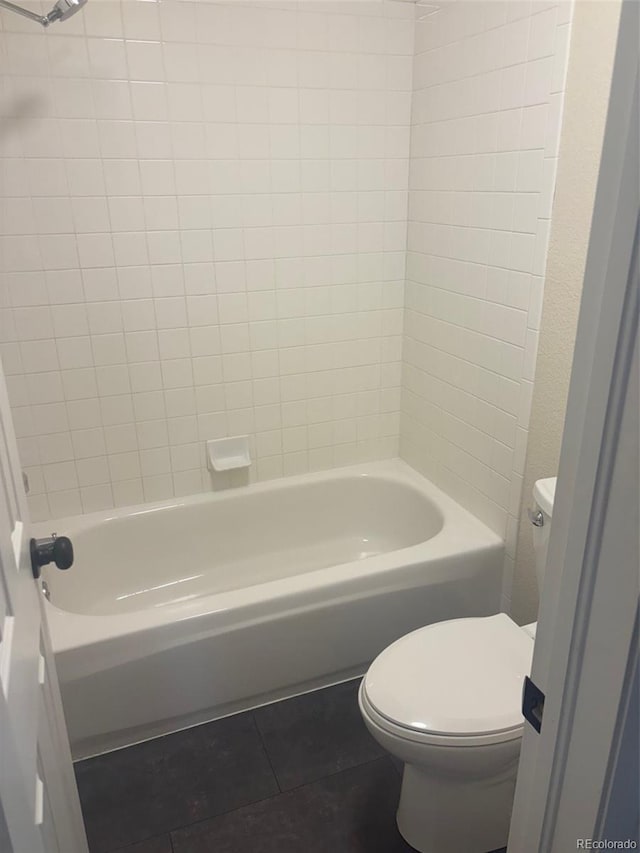 6240 Everett Ct Unit D, Arvada, CO 80004 - bathroom featuring tile patterned floors and shower / washtub combination