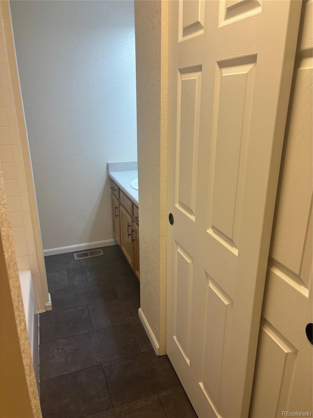6240 Everett Ct Unit D, Arvada, CO 80004 - bathroom featuring vanity, a tub, and a shower