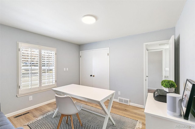 7193 S Newport Way, Centennial, CO 80112 - office with light wood-style flooring