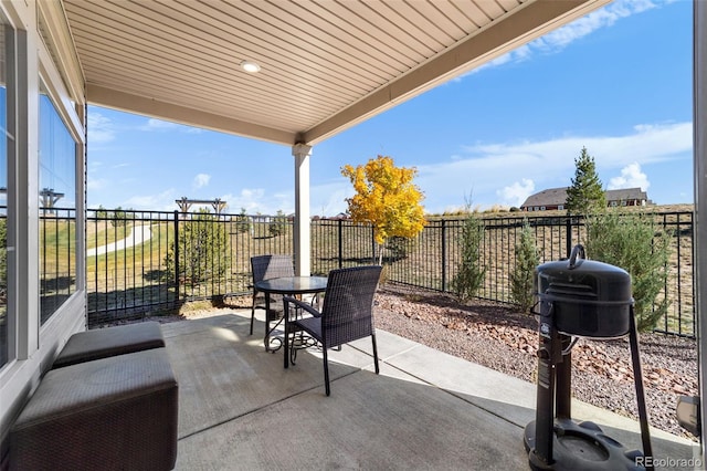 view of patio / terrace