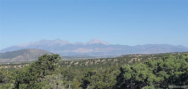 view of mountain feature