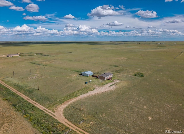 7855 Edison Rd, Yoder, CO 80864 - view of rural area with agricultural land