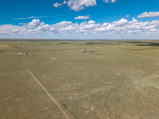 7855 Edison Rd, Yoder, CO 80864 - overview of rural landscape