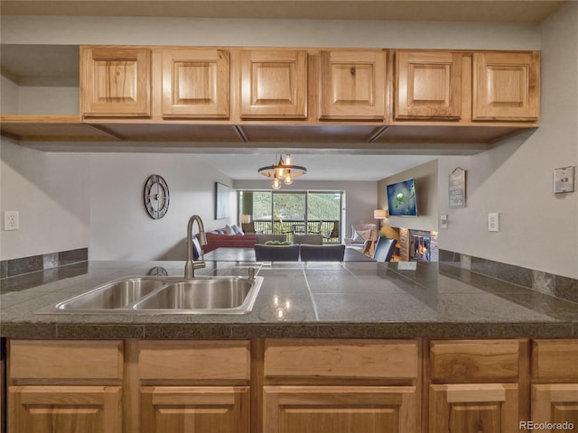 kitchen with sink