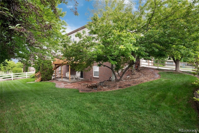 2959 W 110th Pl, Westminster, CO 80234 - view of yard with a patio area