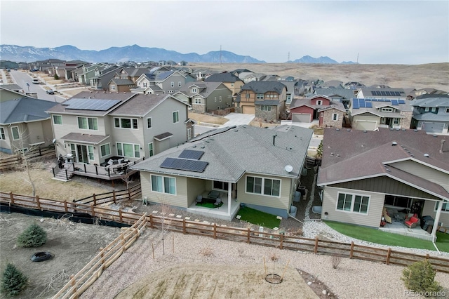 17490 W 94th Dr, Arvada, CO 80007 - aerial view of residential area featuring a mountainous background
