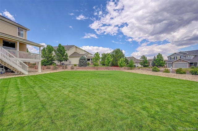 4864 Harness Ct, Parker, CO 80134 - view of yard featuring a residential view
