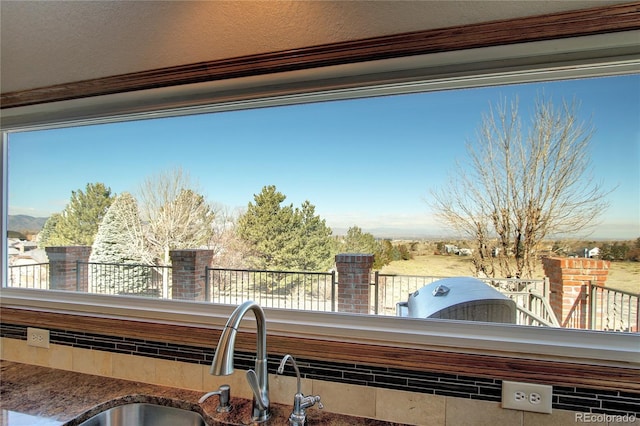 room details featuring sink