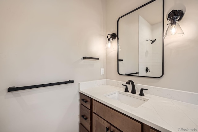 211 E Pikes Peak Ave, Woodland Park, CO 80863 - full bath with vanity and a shower