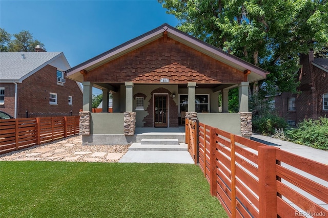 915 N Kearney St, Denver, CO 80220 - view of front of property featuring covered porch