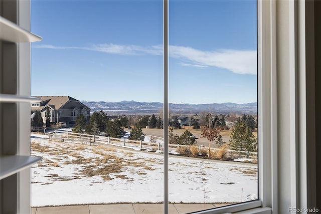 property view of mountains