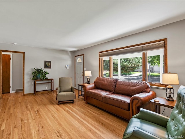 1827 S Fairfax St, Denver, CO 80222 - living area featuring light wood-style floors